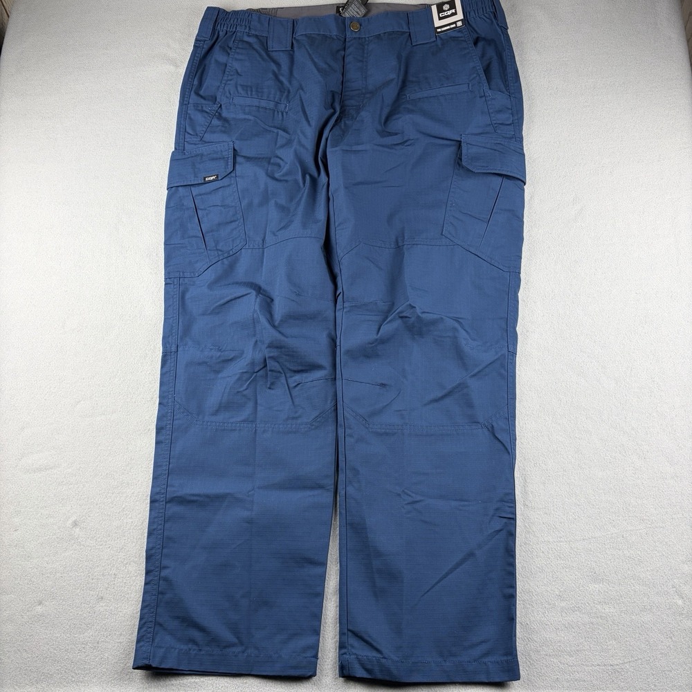 CQR Tactical Cargo Pants Ripstop Blue Men's 42x32 NWT